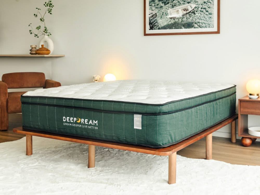 Cali Bed Base in Walnut - Image 3