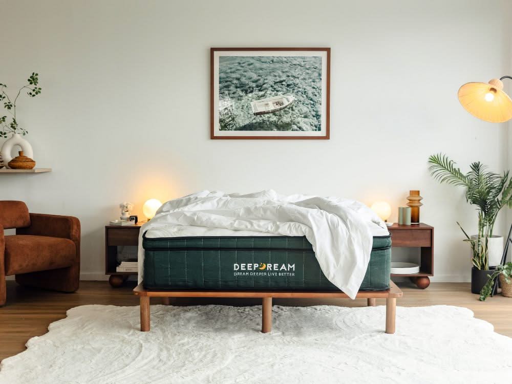 Cali Bed Base in Walnut - Image 4