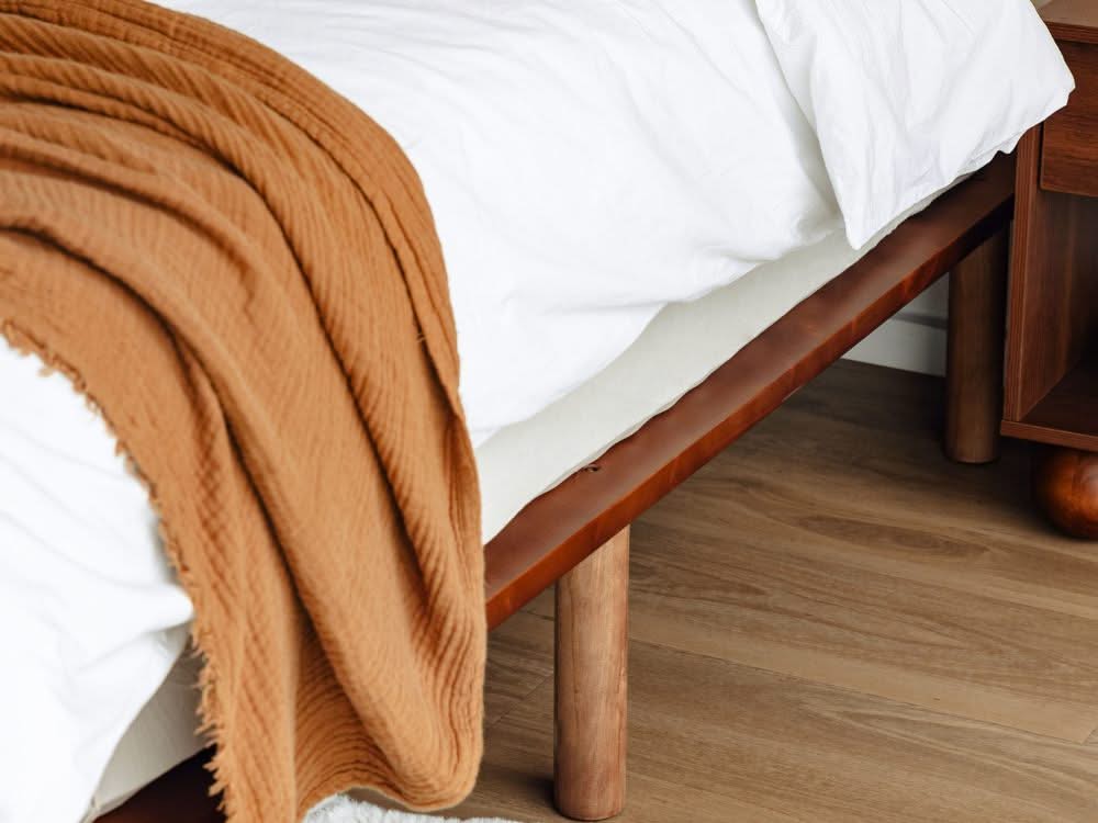Cali Bed Base in Walnut - Image 7