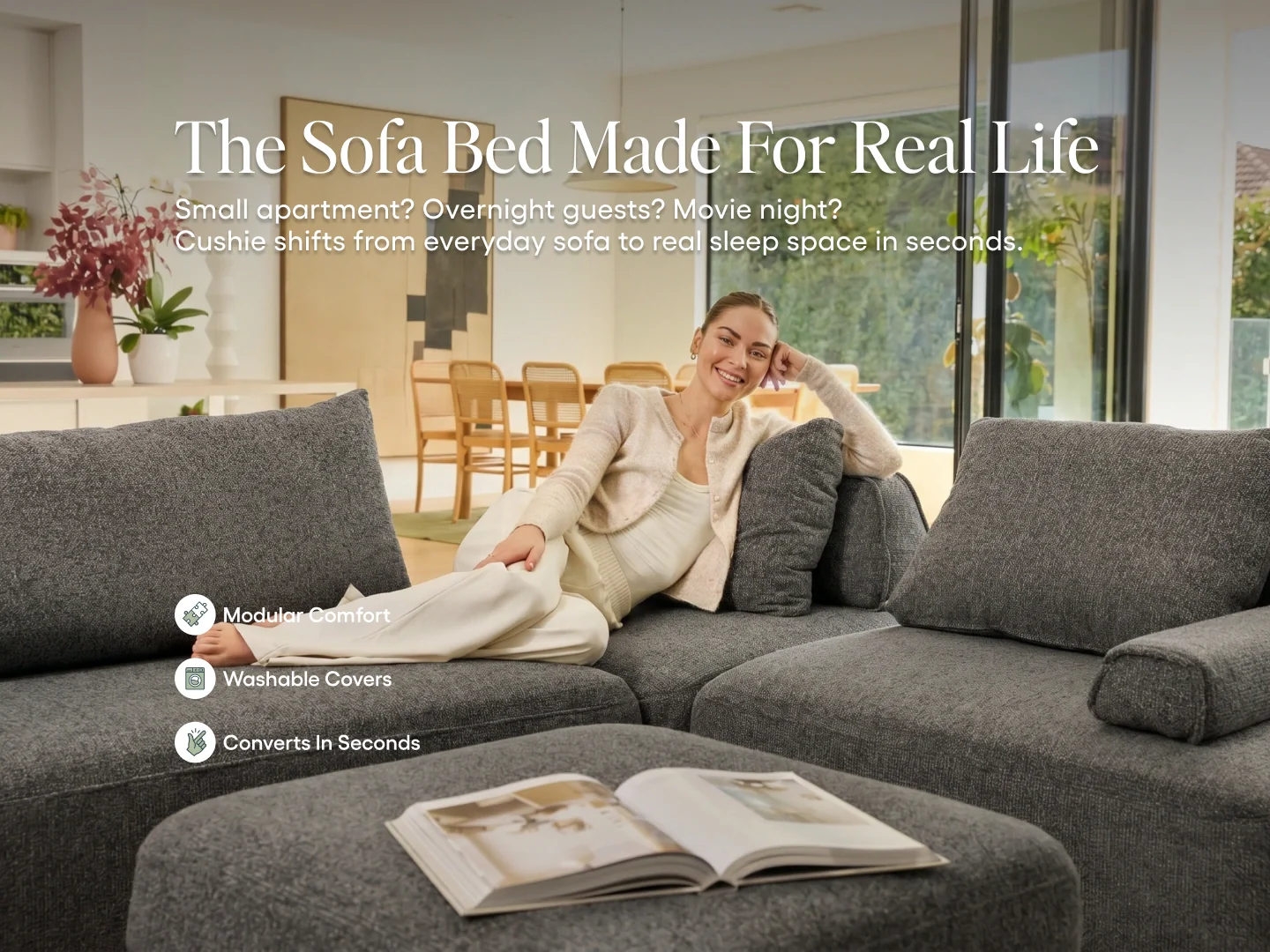Cushie Modular Sofa Bed - Image 134