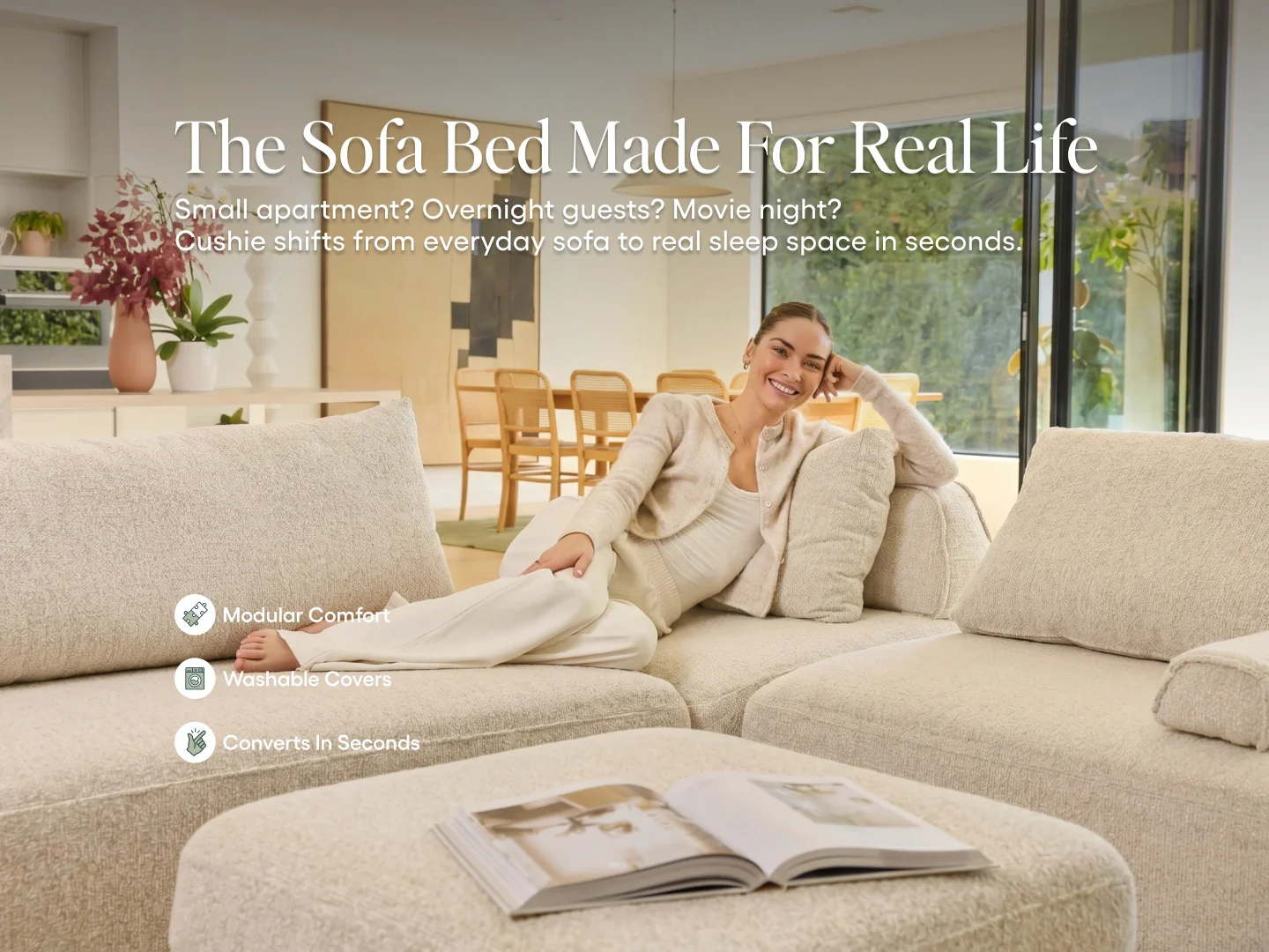 Cushie Modular Sofa Bed - Image 135