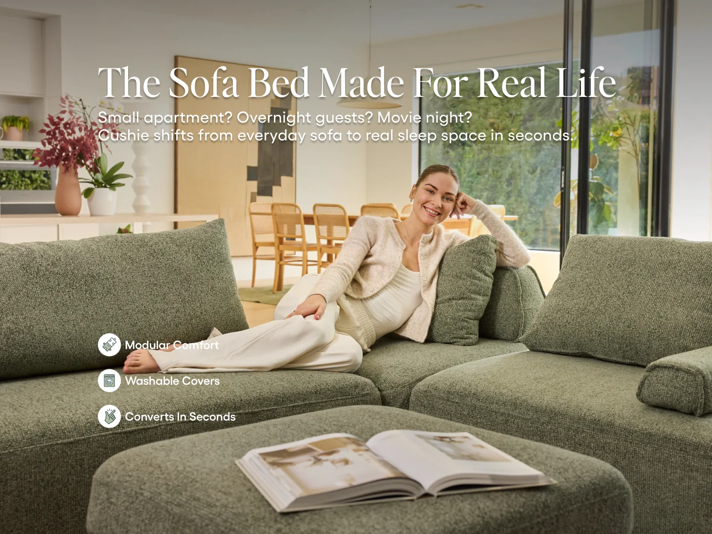 Cushie Modular Sofa Bed - Image 136