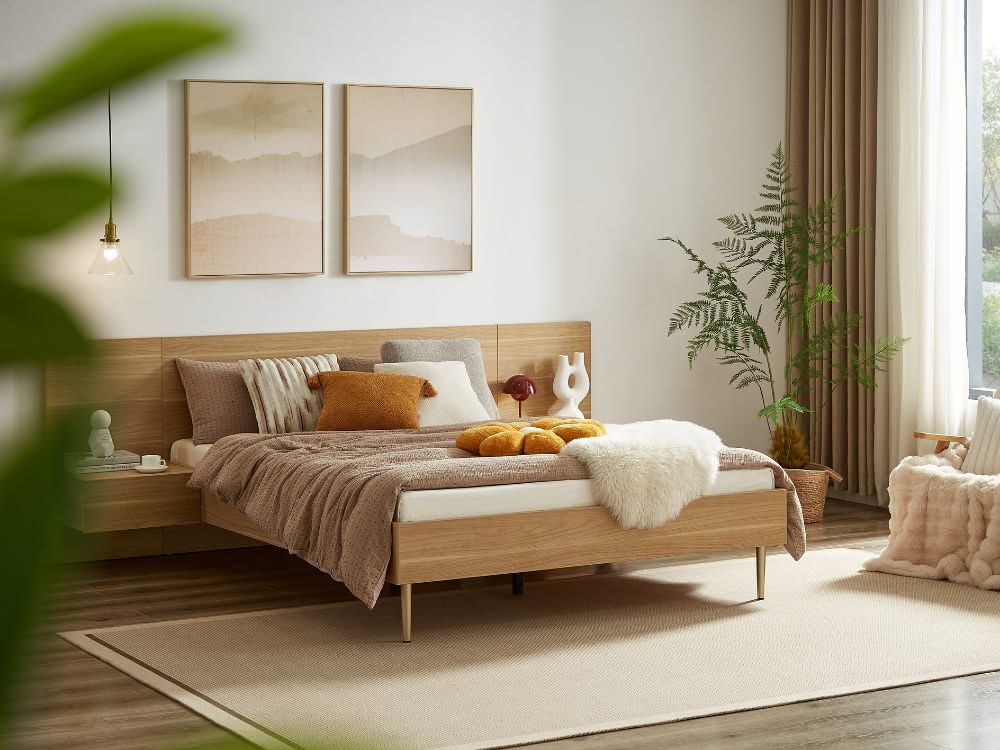 Eve Bed with 2 Bedside Tables Set - Image 19