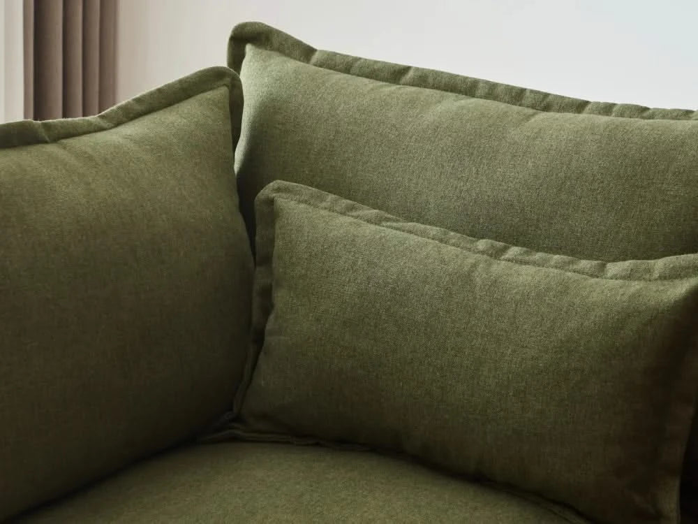 Lifely Modular 9 Seater U-Sectional - Olive Green - Image 3