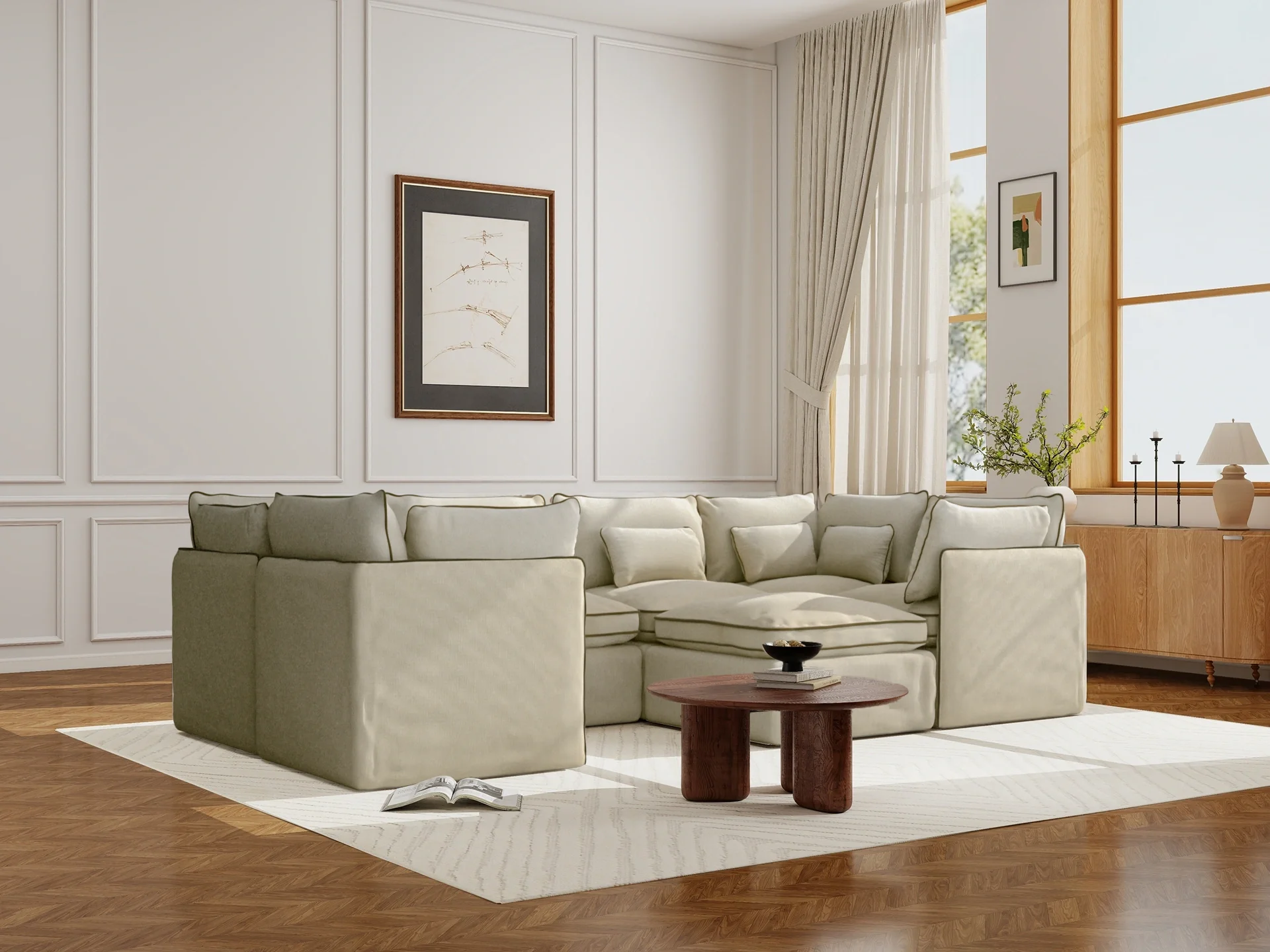 Lifely Modular Washable Sofa - Image 117