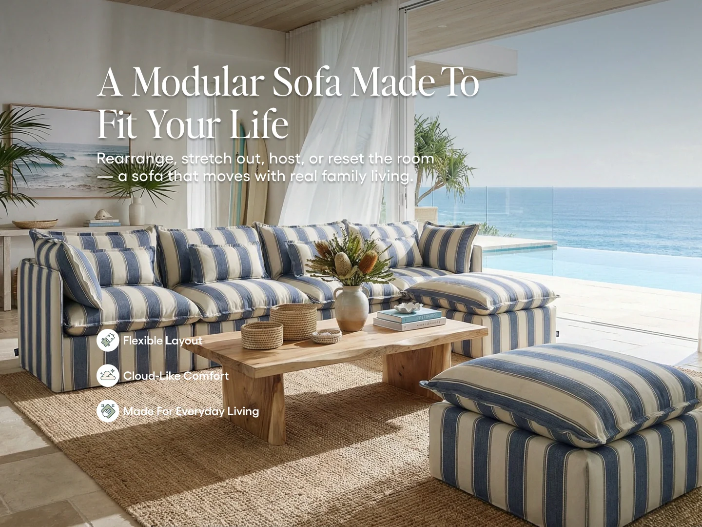 Lifely Modular Washable Sofa - Image 186