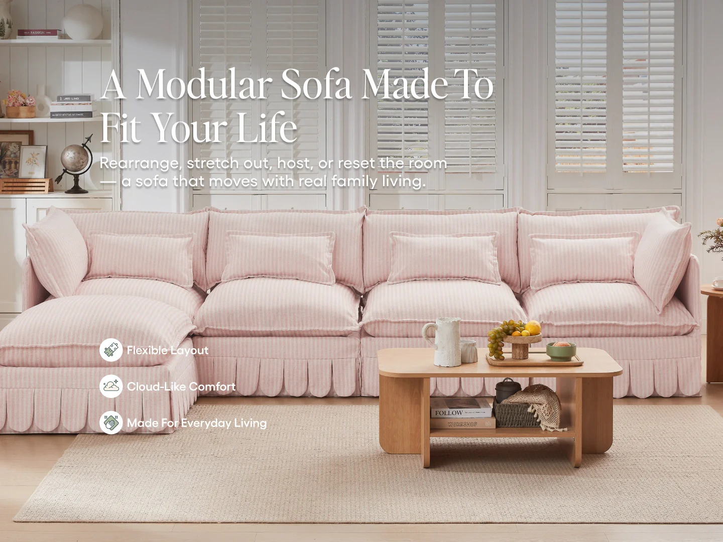 Lifely Modular Washable Sofa - Image 194