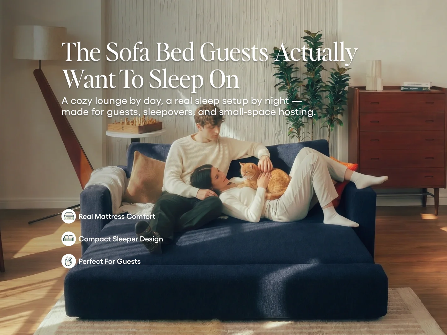 Cushie Snuggle Sofa Bed - Image 9