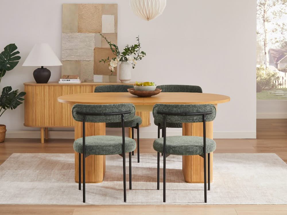 Tate Extendable Dining Table - Natural - Image 12