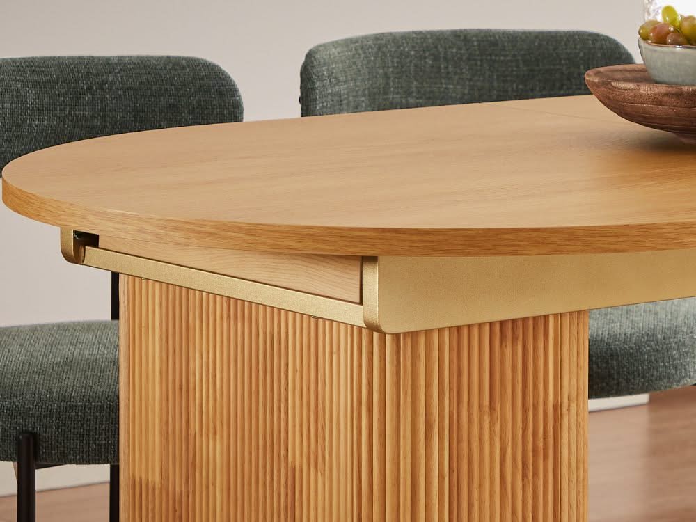 Tate Extendable Dining Table - Natural - Image 13