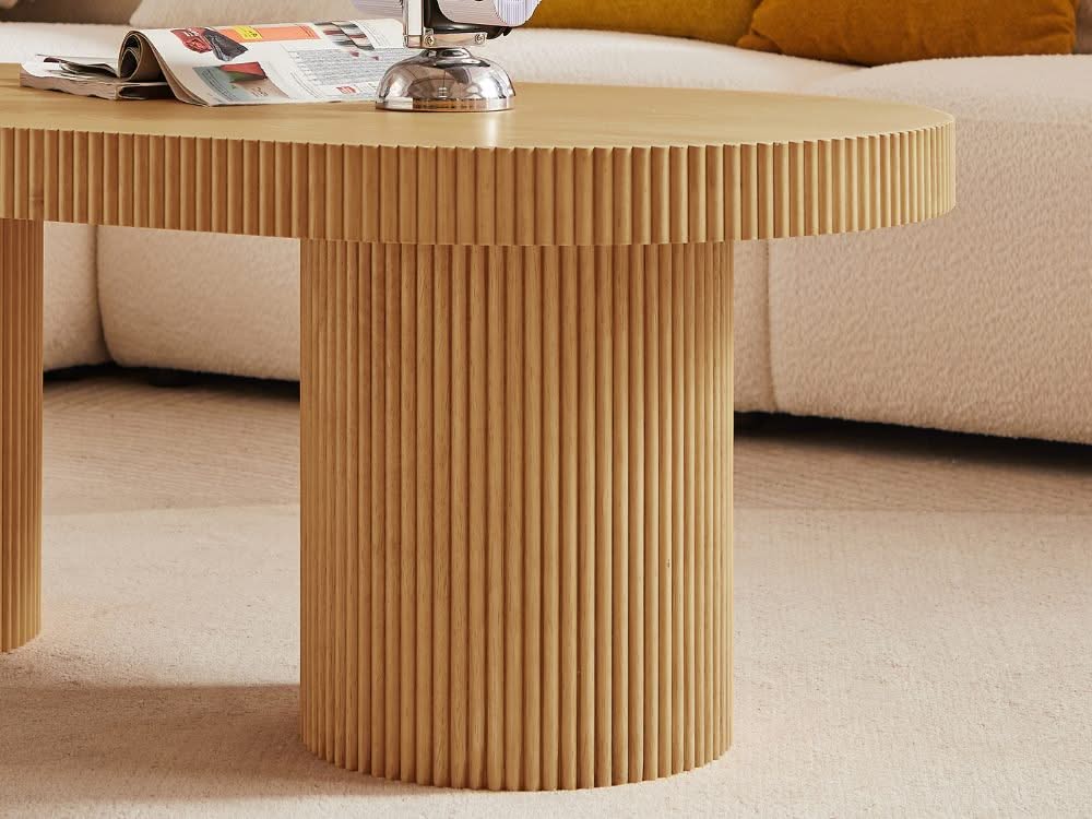 Tate Oval Coffee Table - Image 13
