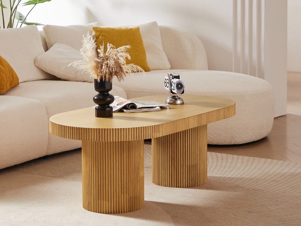 Tate Oval Coffee Table - Image 15