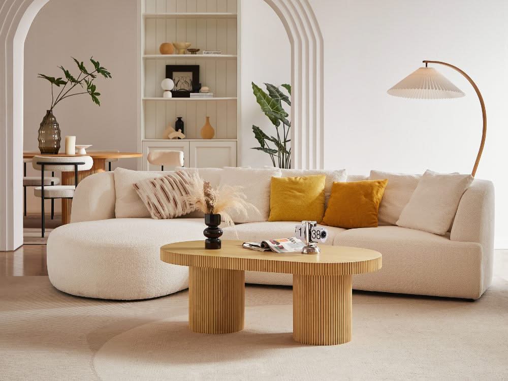 Tate Oval Coffee Table - Image 18