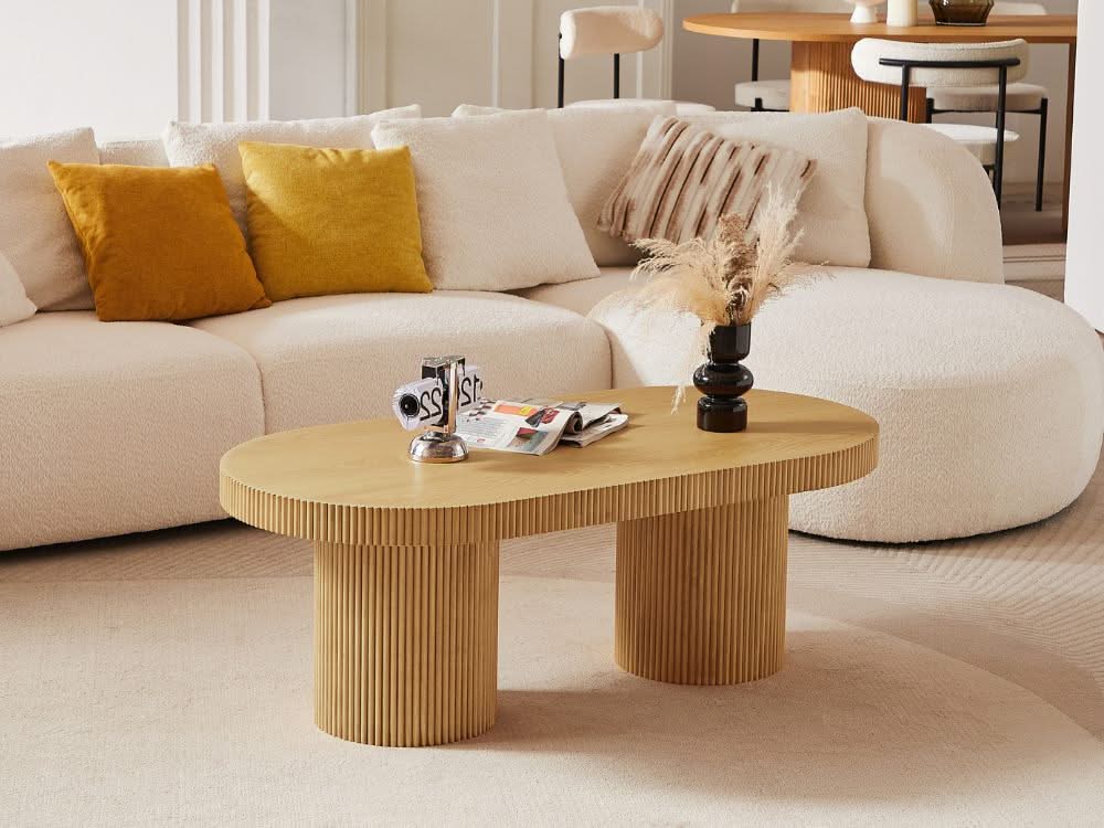 Tate Oval Coffee Table - Image 19