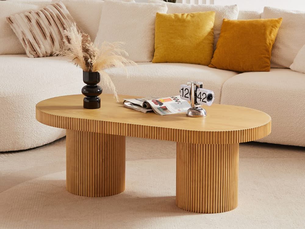 Tate Oval Coffee Table - Image 7