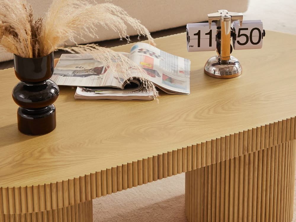 Tate Oval Coffee Table - Image 8